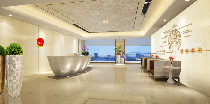 杭州富陽辦公室裝修設計效果圖