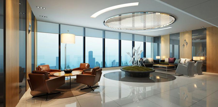 杭州桐廬辦公樓裝修設計效果圖