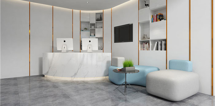 培訓學校辦公室裝修設計效果圖