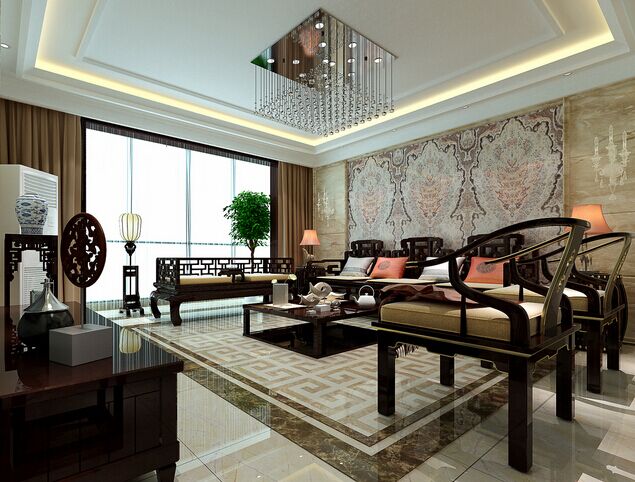 新古典設計——石材拼圖