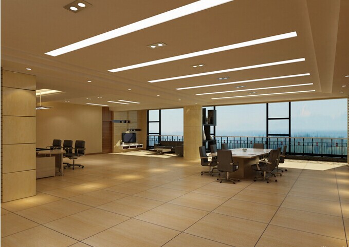 辦公室地面面有缺棱掉角、污染