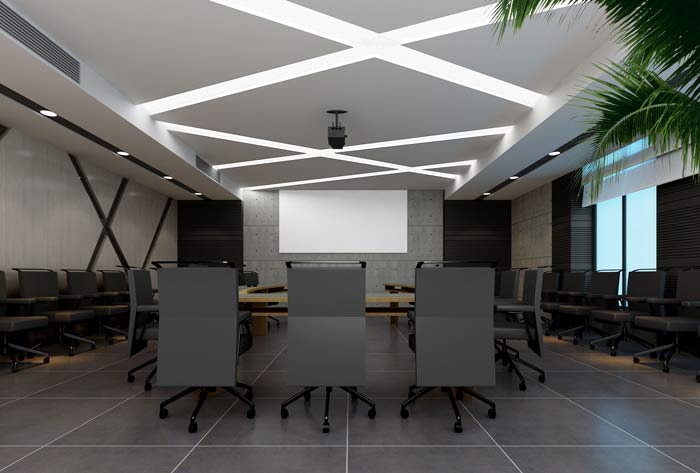 現(xiàn)代風(fēng)格辦公室裝修設(shè)計案例效果圖