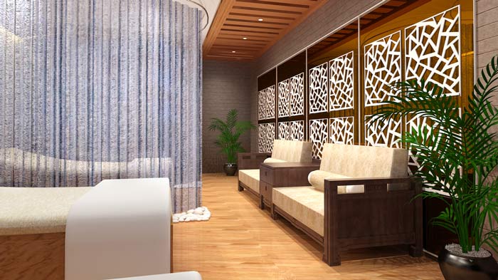 時尚養生館裝修設計案例