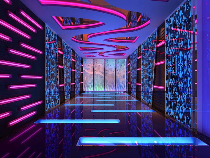 杭州酒吧過(guò)道裝修設(shè)計(jì)案例效果圖