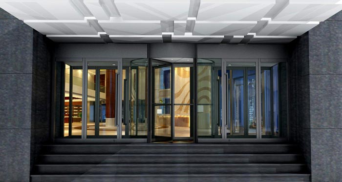 酒店大門裝修設計效果圖