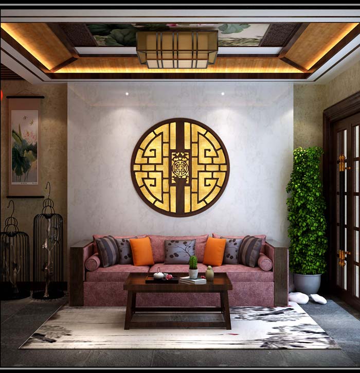 小型美容院接待區域裝修設計案例效果圖