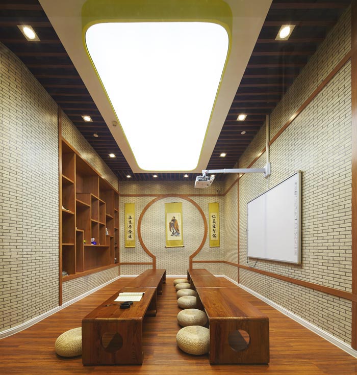 幼兒早教中心古學班裝修設計案例效果圖