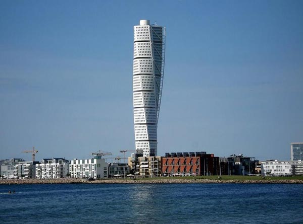 瑞典瑪爾默市旋轉中心效果圖