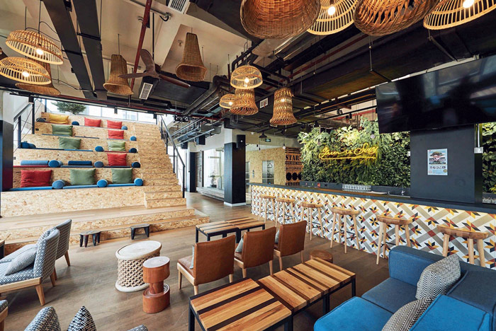 聯合辦公茶水間效果圖