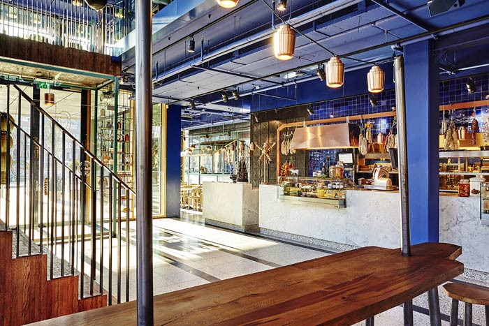 烤肉店吧臺裝修設計效果圖