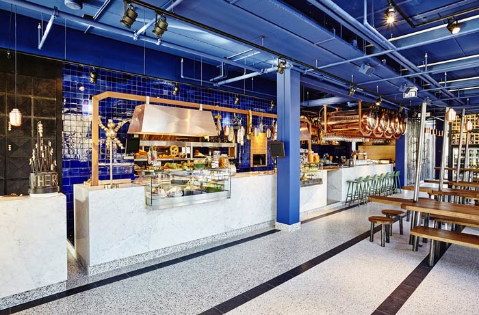 烤肉店柜臺裝修設計效果圖