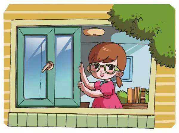 開窗通風效果圖