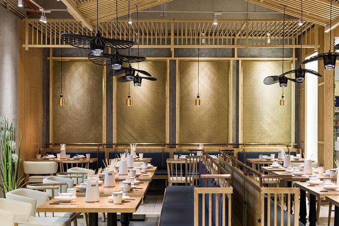 串串香小吃店餐區(qū)裝修設(shè)計效果圖