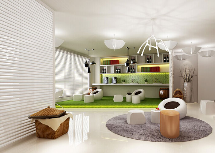 辦公室進門區效果圖