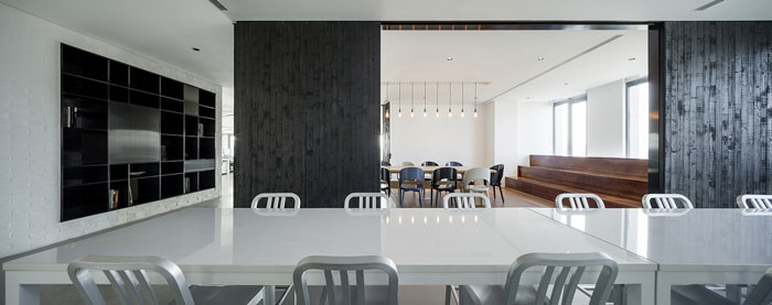 創(chuàng)意辦公室大型會議室裝修設(shè)計效果圖