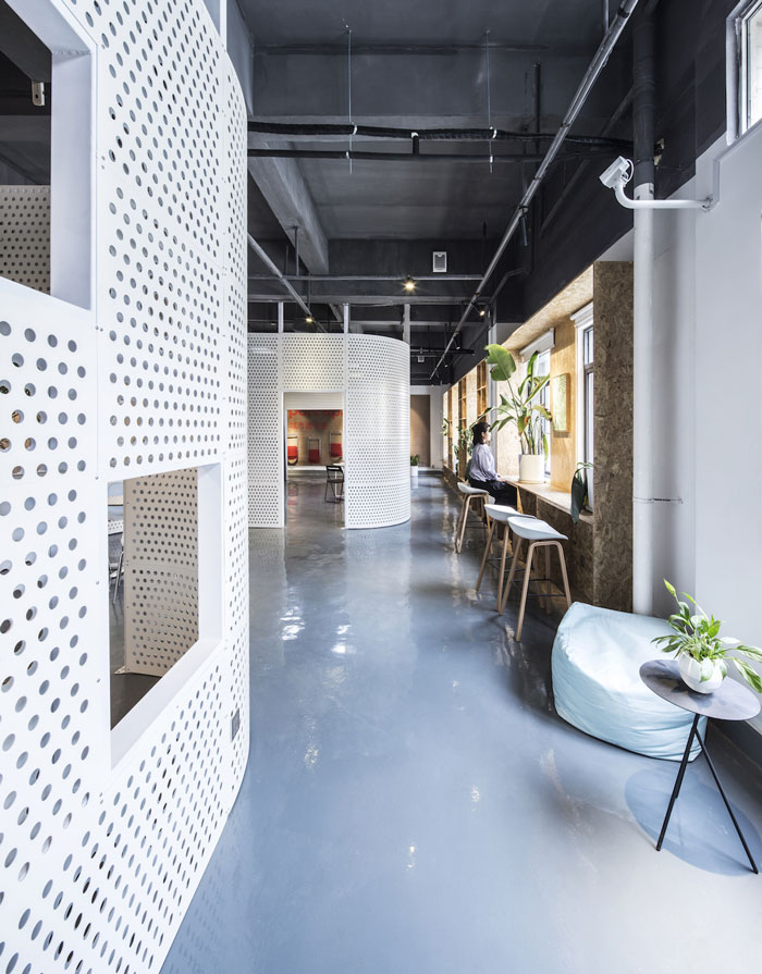 800平方辦公室吧臺裝修設計效果圖