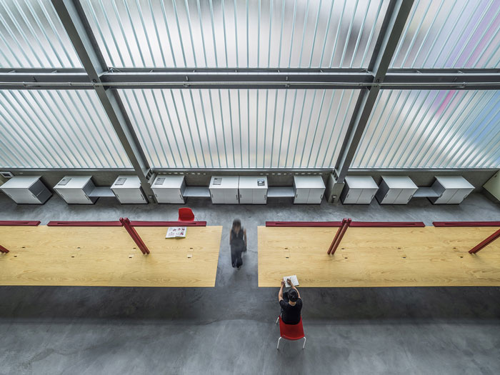 廠房辦公室辦公區俯瞰圖