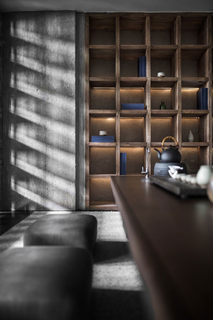 智能辦公室茶室裝修設計效果圖