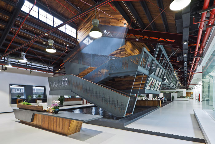 實(shí)業(yè)投資公司辦公室前臺裝修設(shè)計(jì)效果圖