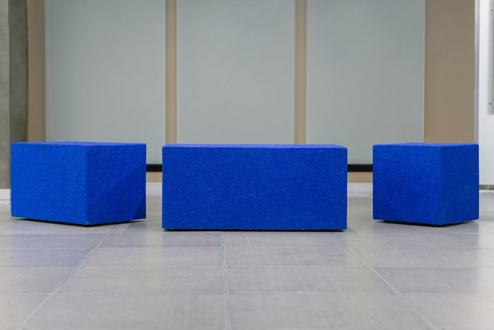 現代極簡辦公室移動休息區裝修設計效果圖