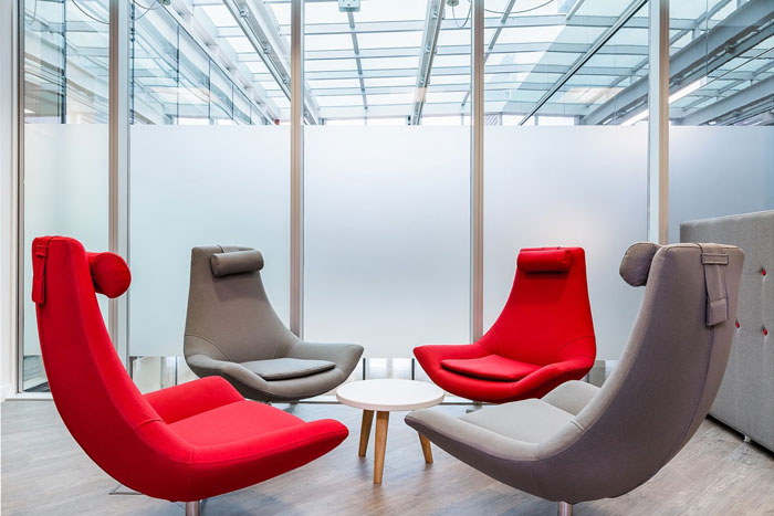 科技公司辦公室洽談區裝修設計效果圖