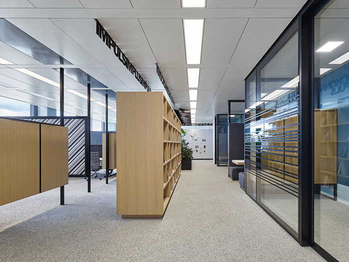 咨詢公司辦公室過道裝修設計效果圖