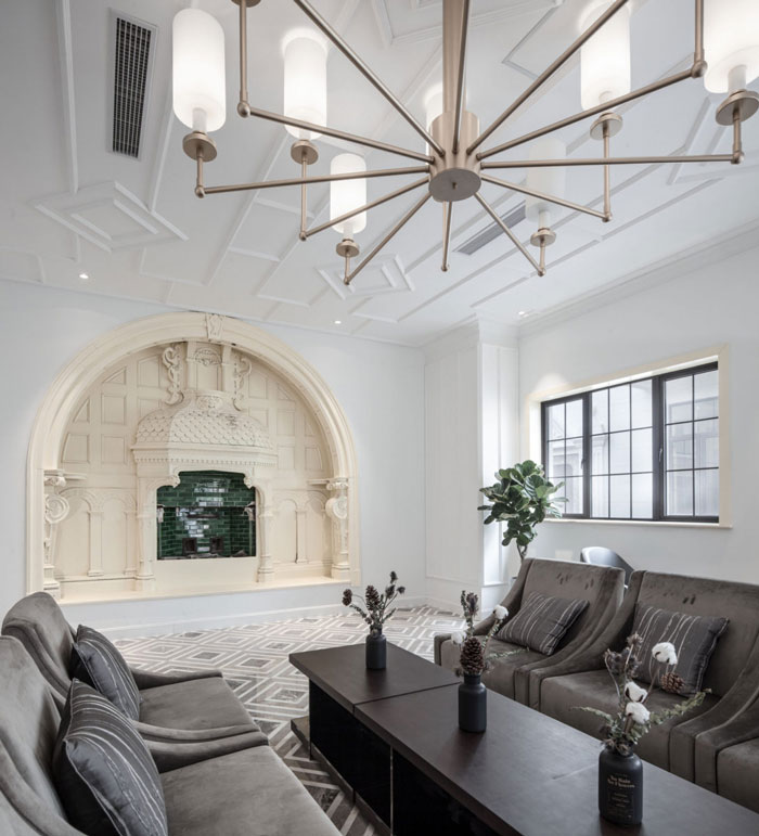 分公司辦公室休息區裝修設計效果圖