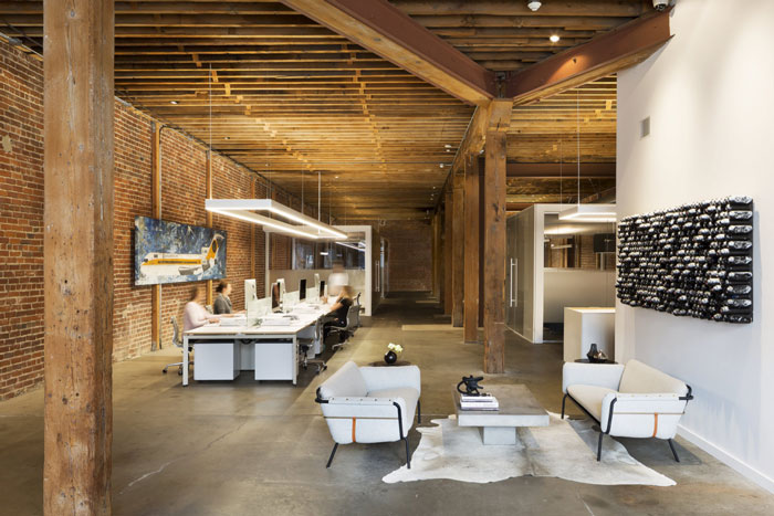 公司辦公室辦公區裝修設計效果圖