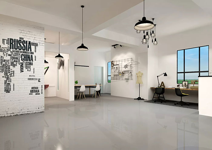 簡單辦公室門廳裝修設(shè)計效果圖