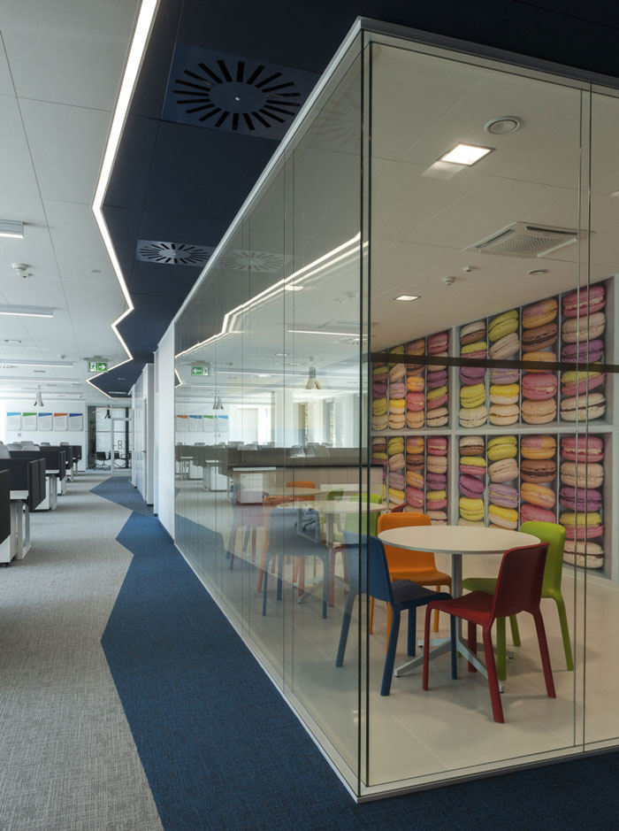 涂料公司辦公室休息區裝修設計效果圖