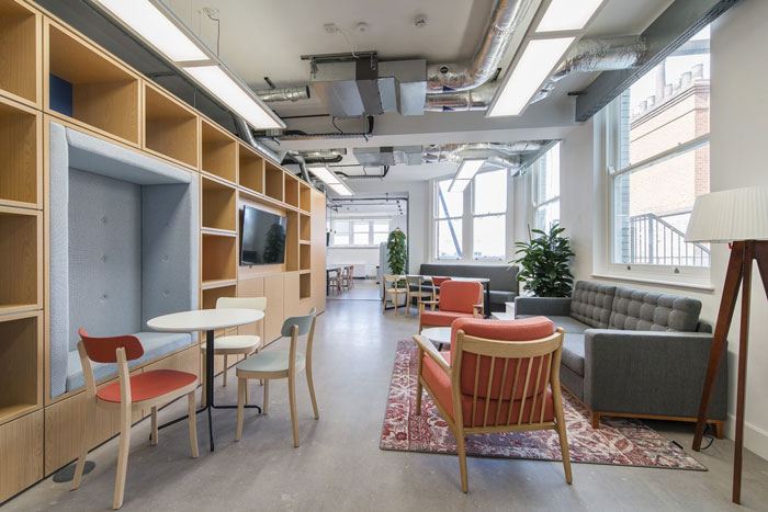 300平方辦公室休息區裝修設計效果圖