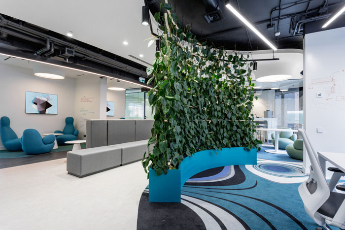 IT公司辦公室接待區(qū)裝修設計效果圖