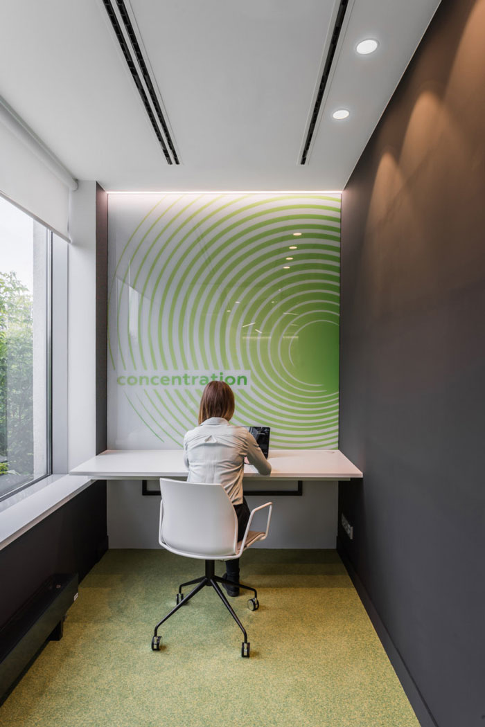 IT公司辦公室獨立辦公區(qū)裝修設計效果圖