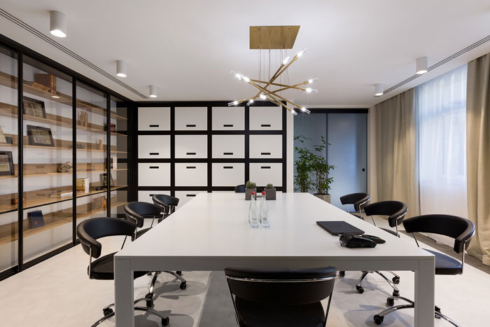 現代辦公室交流區裝修設計效果圖