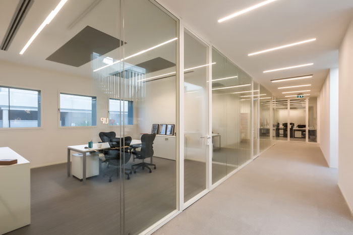 化妝品公司辦公室辦公區裝修設計效果圖