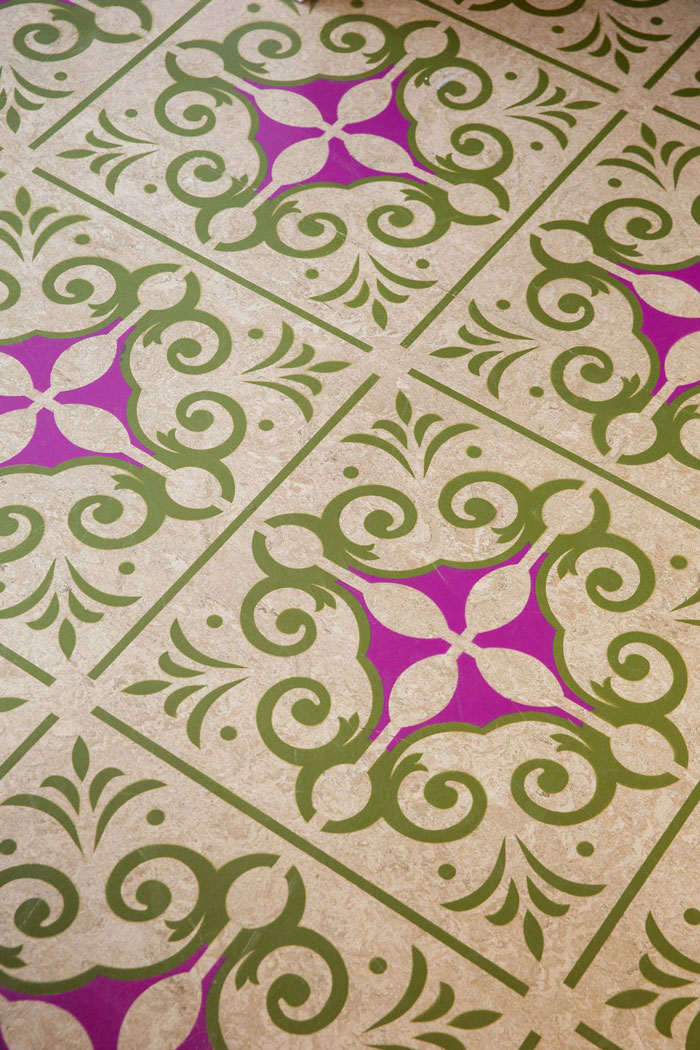 開放式辦公室地板拼花裝修設計效果圖