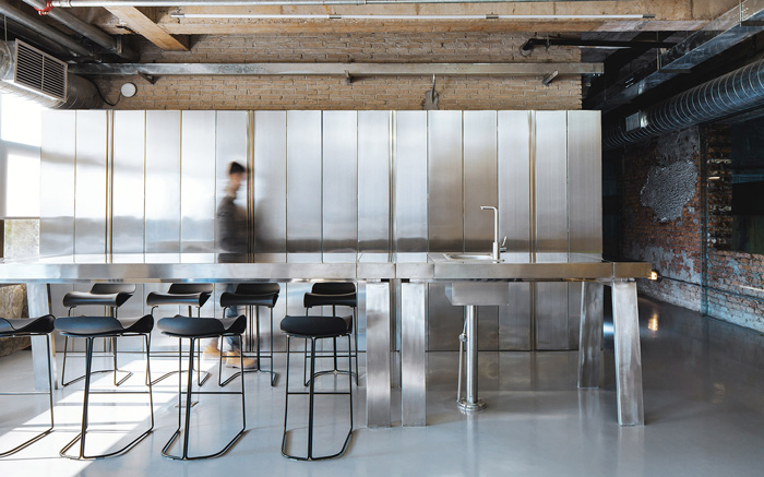 廠(chǎng)房辦公空間茶水間改造裝修設(shè)計(jì)效果圖