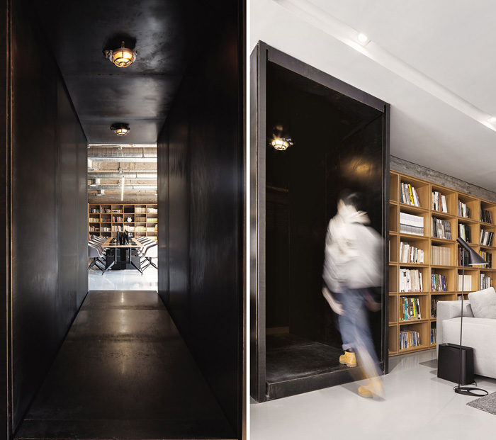 廠(chǎng)房辦公空間入口改造裝修設(shè)計(jì)效果圖