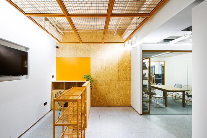 廠家辦公樓過道裝修設(shè)計(jì)效果圖