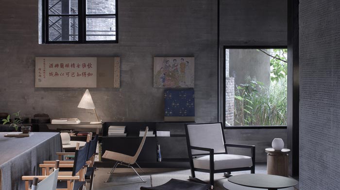 陽朔糖舍酒店咖啡廳裝修設計效果圖