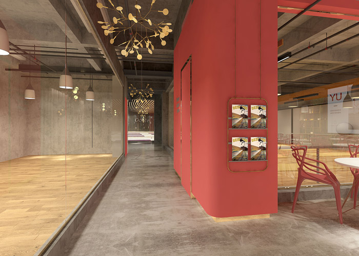 舞蹈培訓班教室裝修設計效果圖