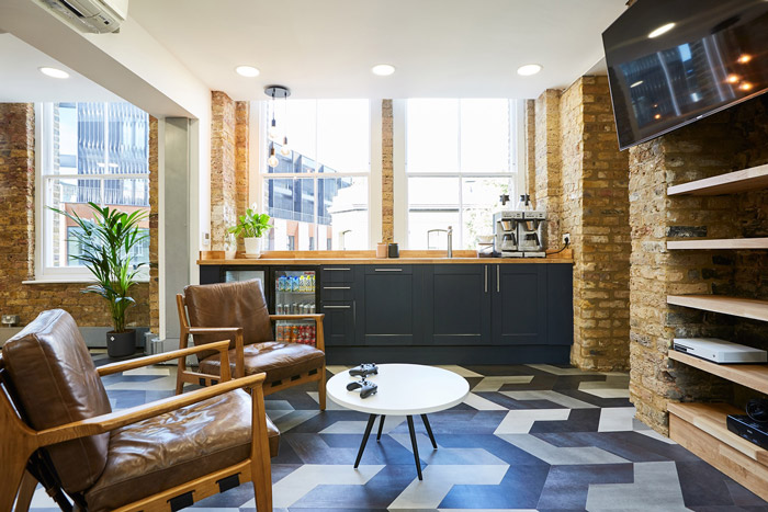 游戲公司辦公室休息區裝修設計效果圖