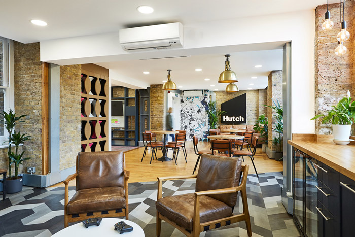 游戲公司辦公室接待區裝修設計效果圖