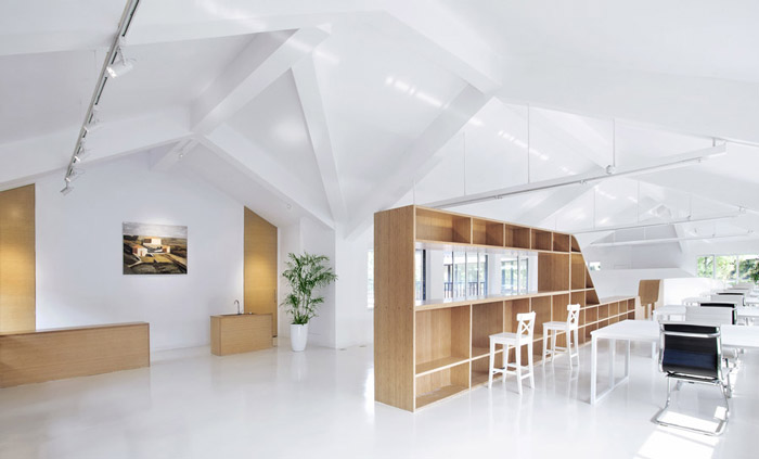 工廠辦公室二樓辦公區改造方案