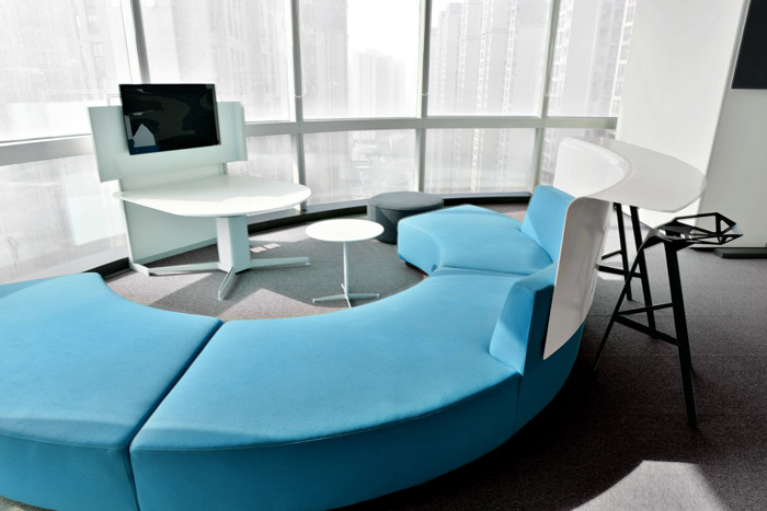 甲級寫字樓洽談區裝修設計效果圖