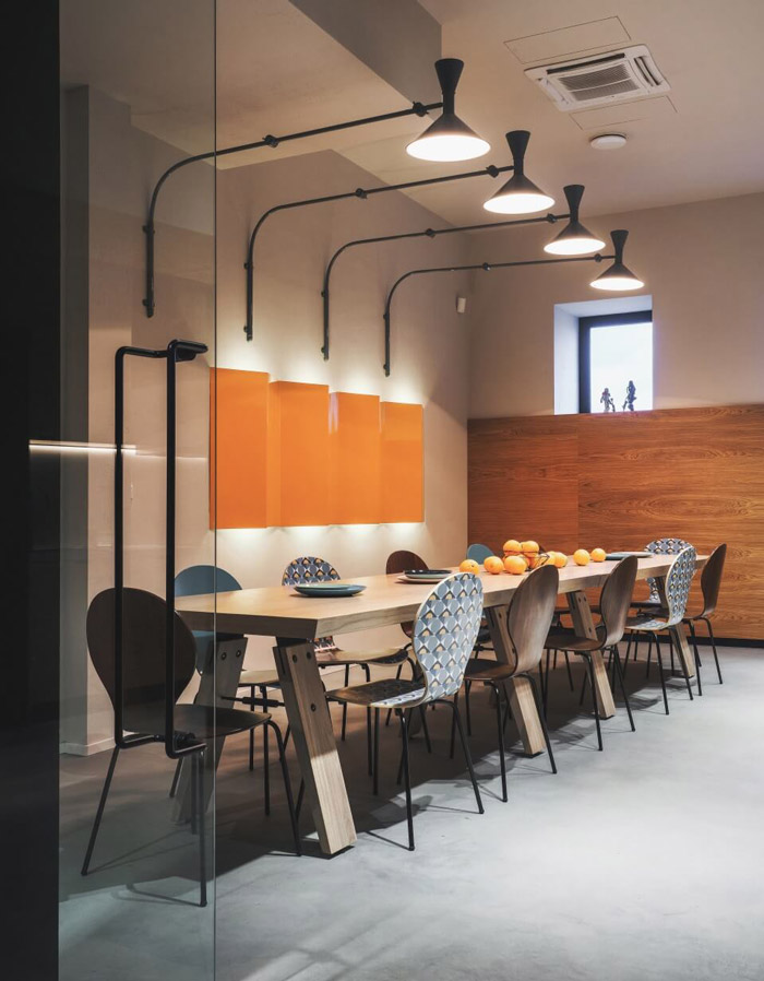 包豪斯風格辦公室茶水間裝修設計效果圖