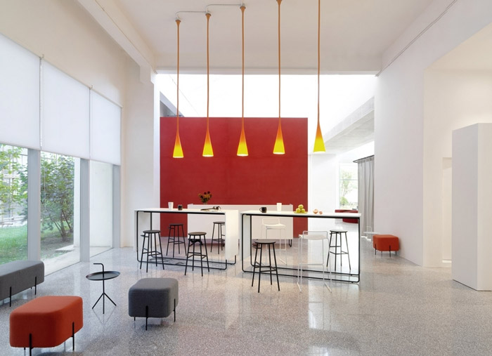 創意園區辦公室茶水間裝修設計效果圖