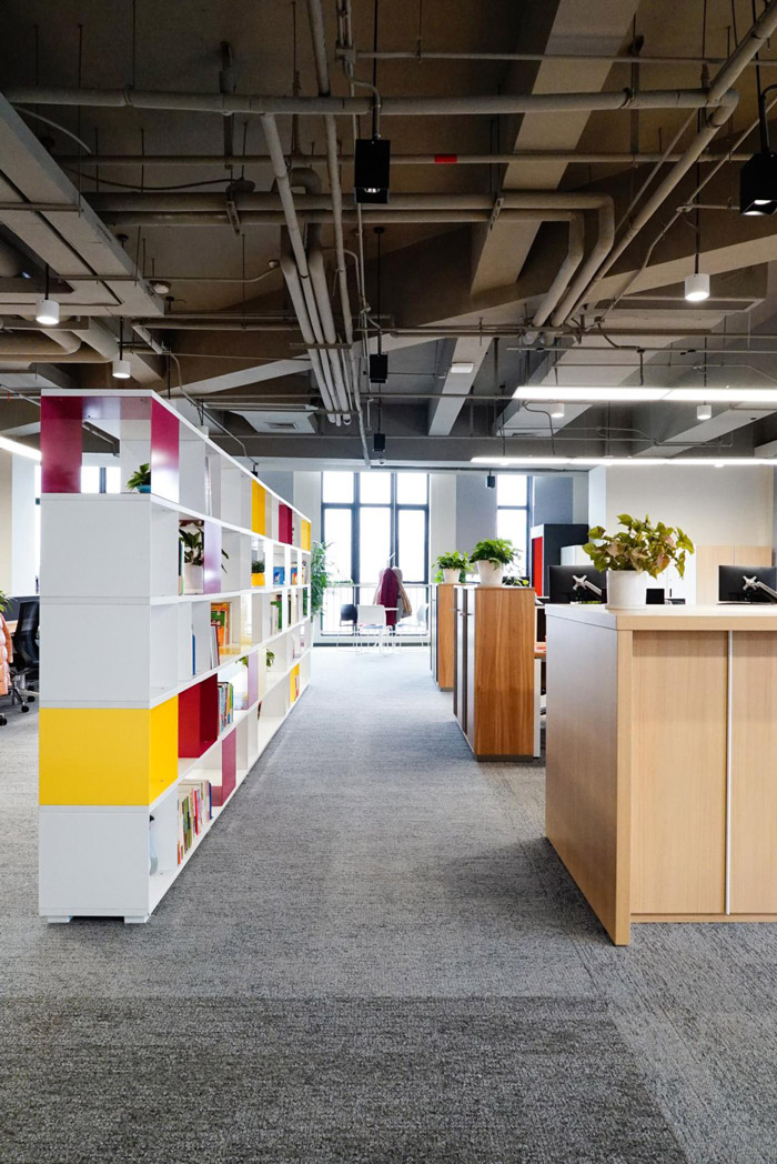 食品公司辦公區裝修設計效果圖