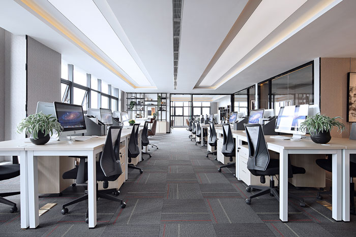 公司寫(xiě)字樓辦公區(qū)裝修設(shè)計(jì)效果圖