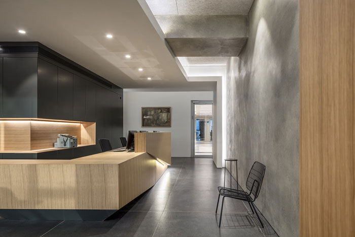 會議公司辦公室前臺裝修設計效果圖